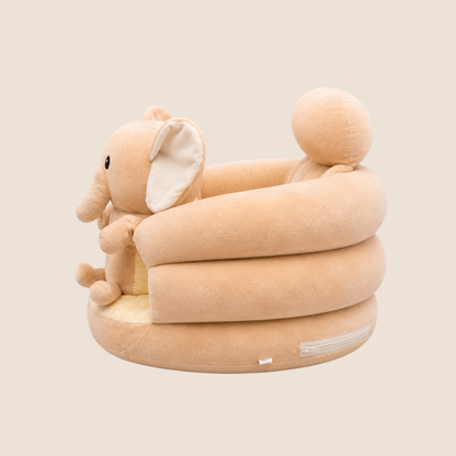 SILLA DE APOYO- DISEÑO ELEFANTE BEIGE