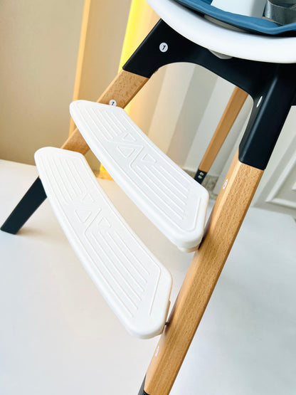 SILLA COMEDOR DELUXE DE MADERA AZUL