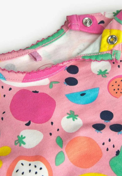 SET VESTIDO Y CAMISETA FRUTAL BOBOLI