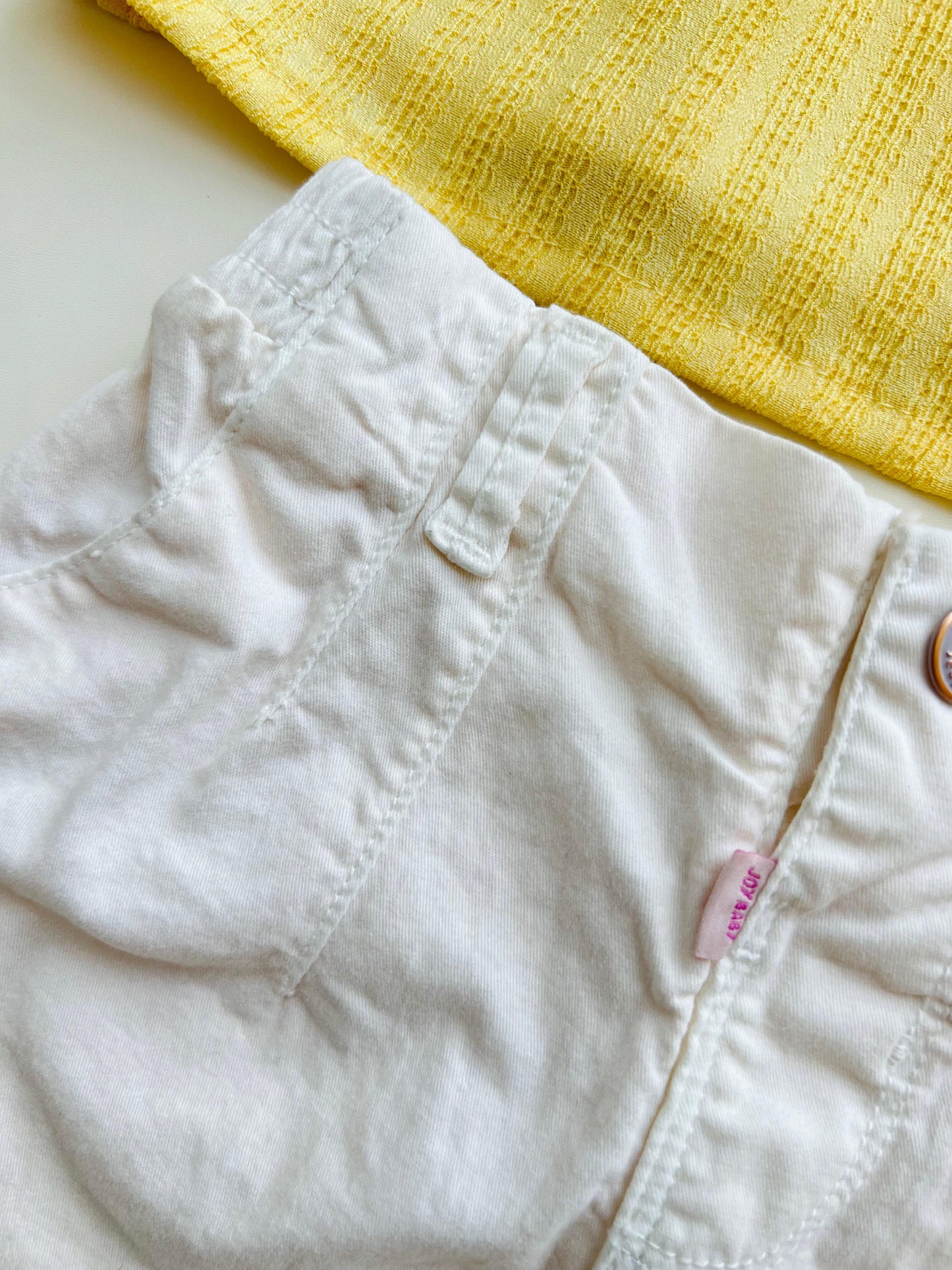 CONJUNTO DE SHORT Y CAMISA BORDADA