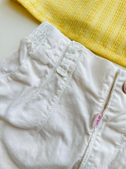CONJUNTO DE SHORT Y CAMISA BORDADA