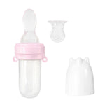 TETERO CUCHARA DE SILICONA PARA ALIMENTACION COMPLENTARIA - ROSADO