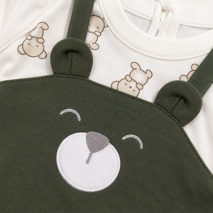 ⭕️ JARDINERA TEDDY BABY MARTIN@S VERDE