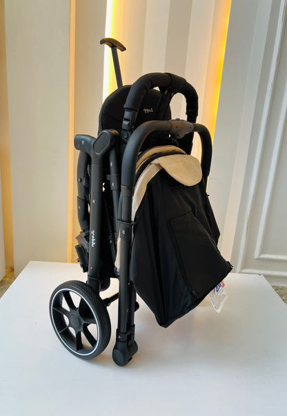 Coche Paseador Qnoblu Ref. Tokio – Color Beige