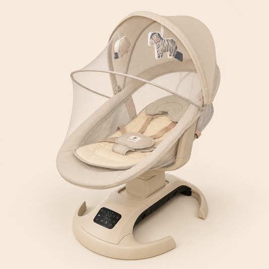 SILLA MECEDORA ELECTRICA EUPHORIA BEIGE