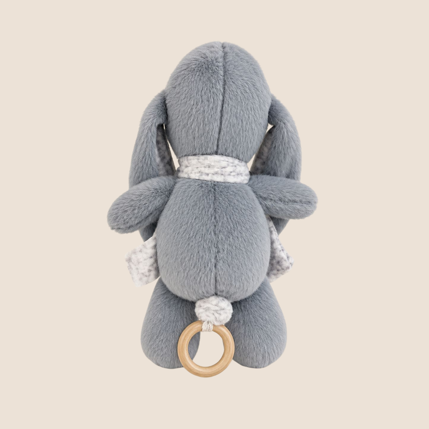 Peluche Conejito Musical con Cuerda — Gris