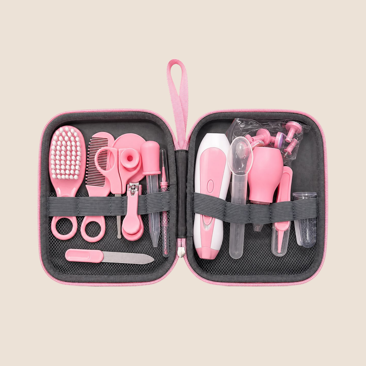 Kit de Cuidado e Higiene para Bebé 20 en 1 - Rosado
