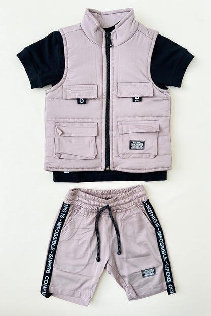 CONJUNTO URBANO 3 PIEZAS CON CHALECO