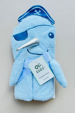 TOALLA CAPOTA PIRATA AK BABY