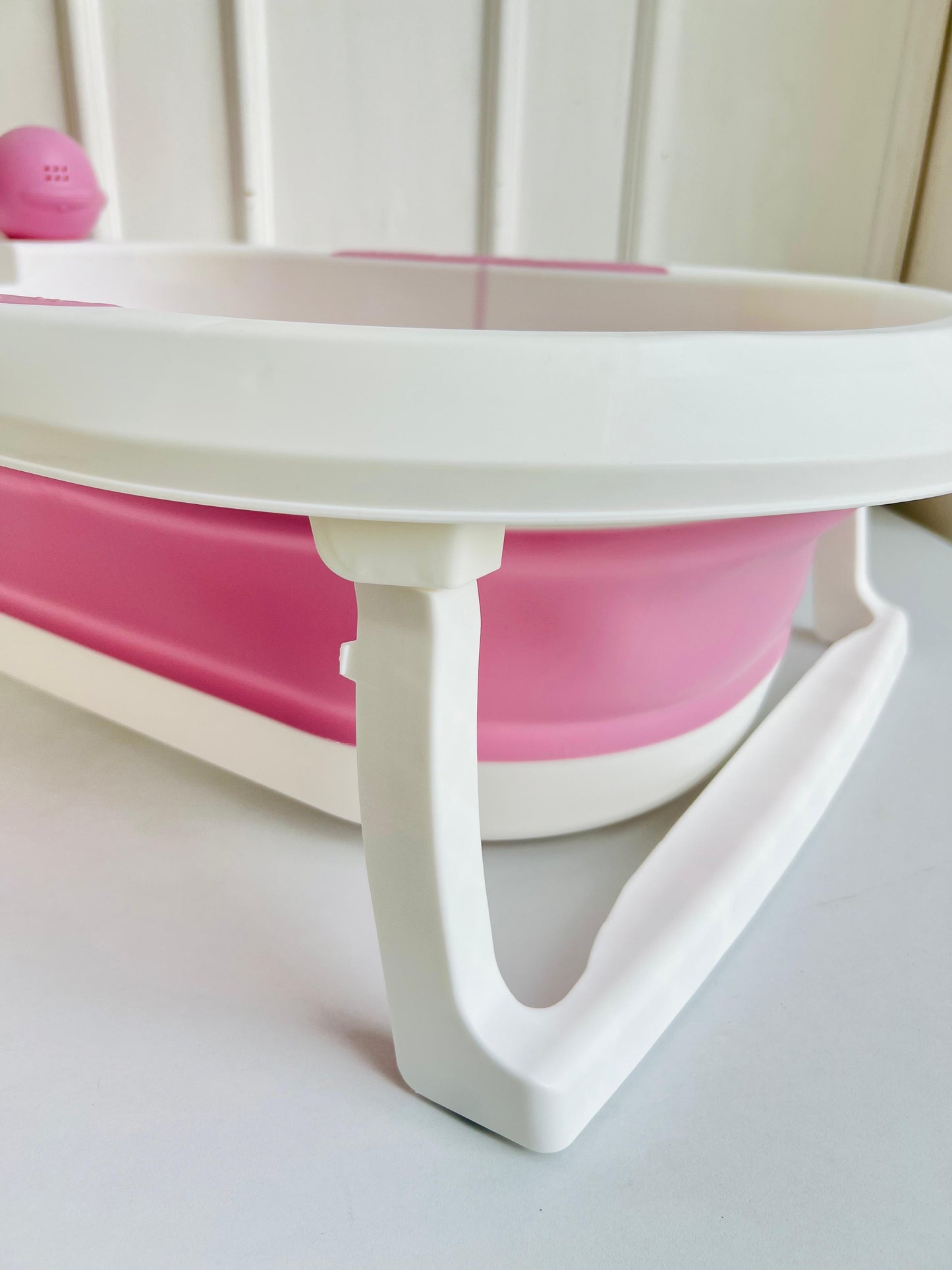 BAÑERA PLEGABLE BALLENA SENCILLA ROSA