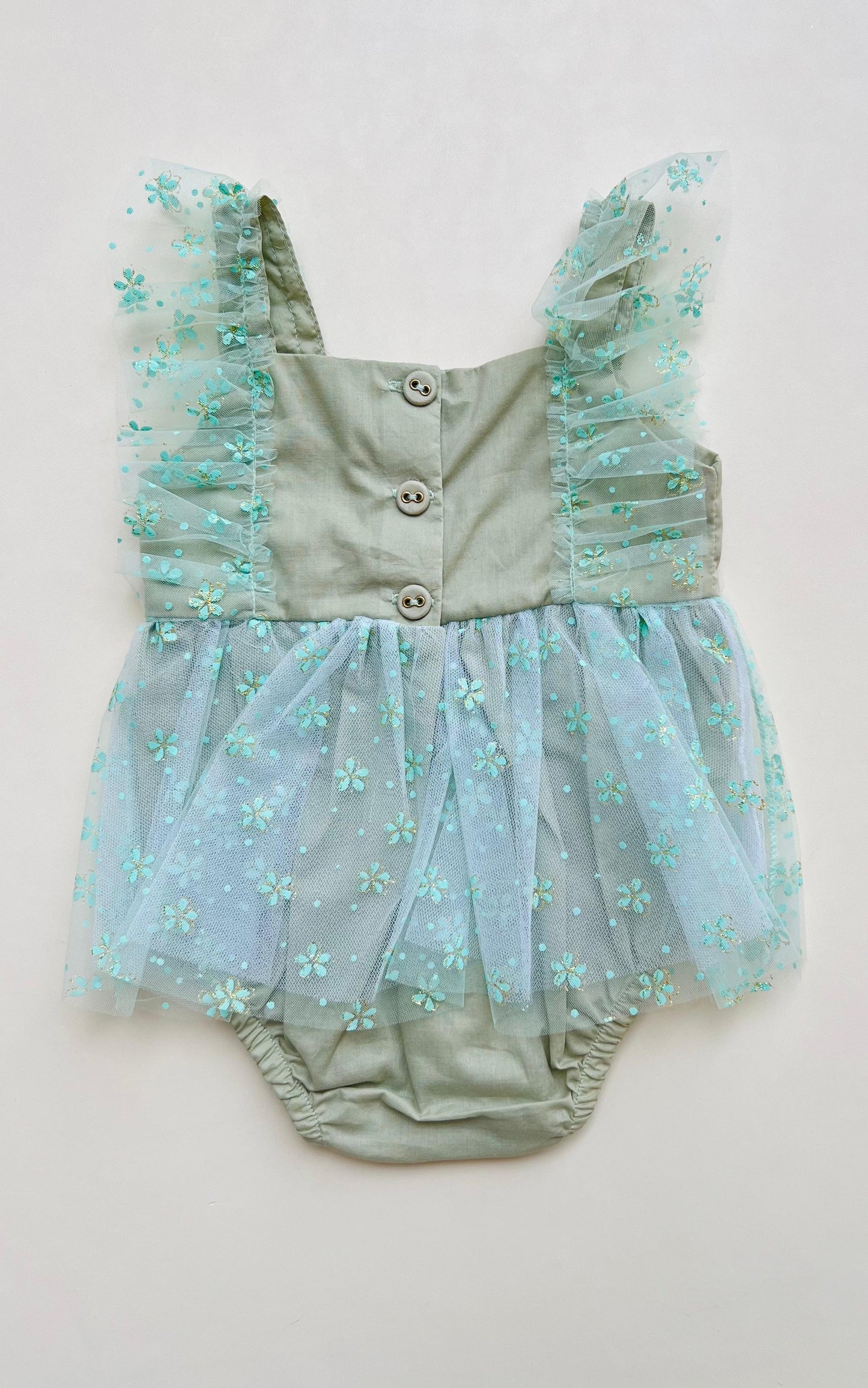 ASOLEADOR FLORAL TUTU CON CINTILLO