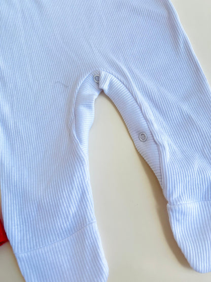 ENTERIZO NAVIDEÑO DE PAPA NOEL CON GORRO