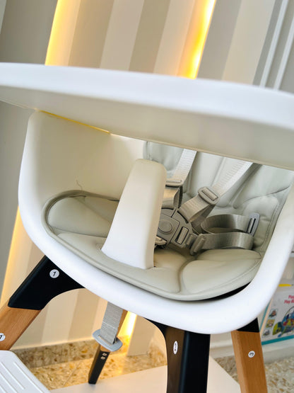 SILLA COMEDOR DELUXE DE MADERA GRIS