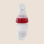 ⭕️TETERO CON CUCHARA DOSIFICADORA INTEGRADA ONLY BABY - ROJO