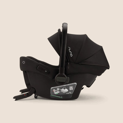 Silla para carro y porta bebé Nuna Pipa URBN – Caviar | Mara Baby Tienda