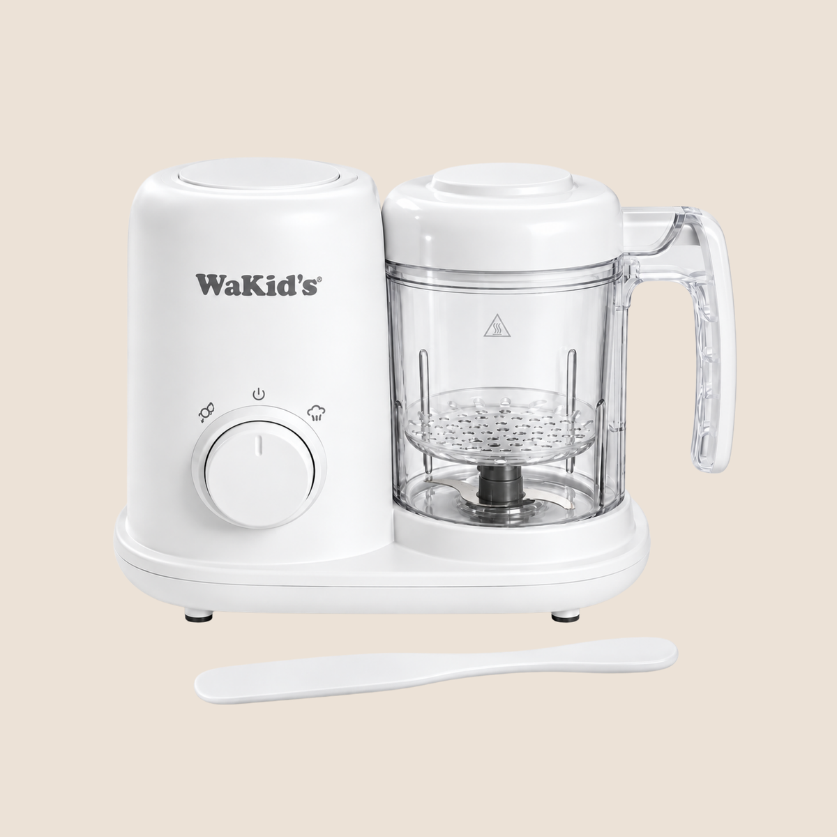 Procesador de alimentos para bebé WaKid's 4 en 1 blanco