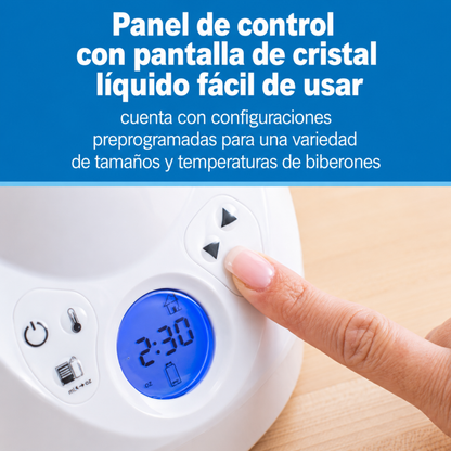 Calentador de Teteros Inteligente con Pantalla LCD Dr. Brown's