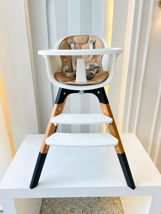 SILLA COMEDOR DELUXE DE MADERA ROSADA