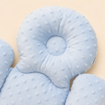 ALMOHADA DE COHE para Bebé – Soporte Ergonómico con Almohada Donut