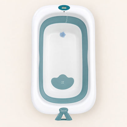Bañera Plegable para Bebé con Termómetro Digital Maxibaby