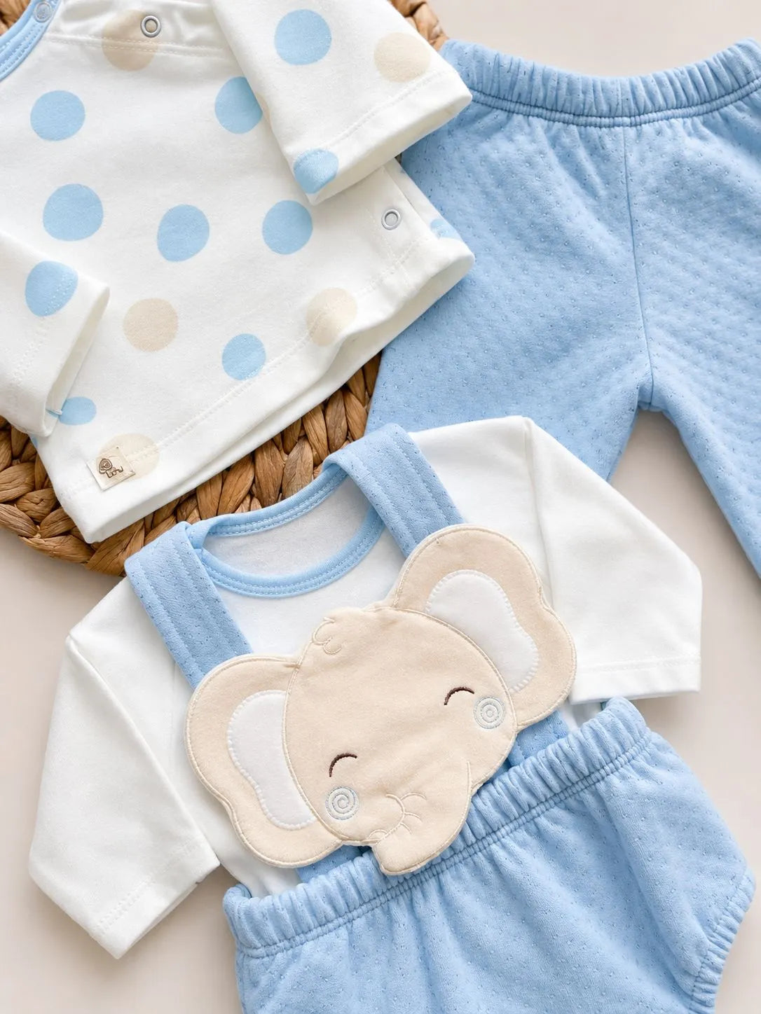 PRIMER DÍA 8 PIEZAS- ELEFANTE AZUL