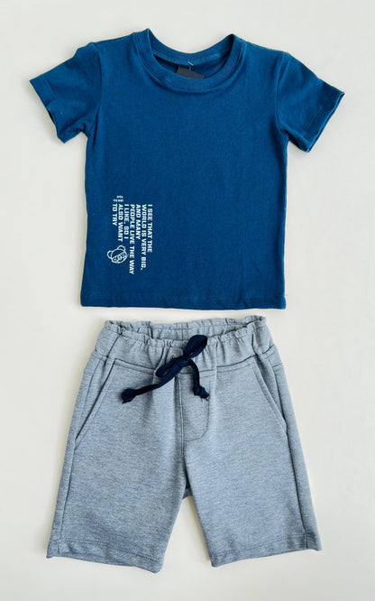 SET INFANTIL CON ESTAMPADO DIVERTIDO AMÉN