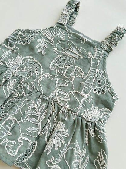 CONJUNTO FLORAL GOLA