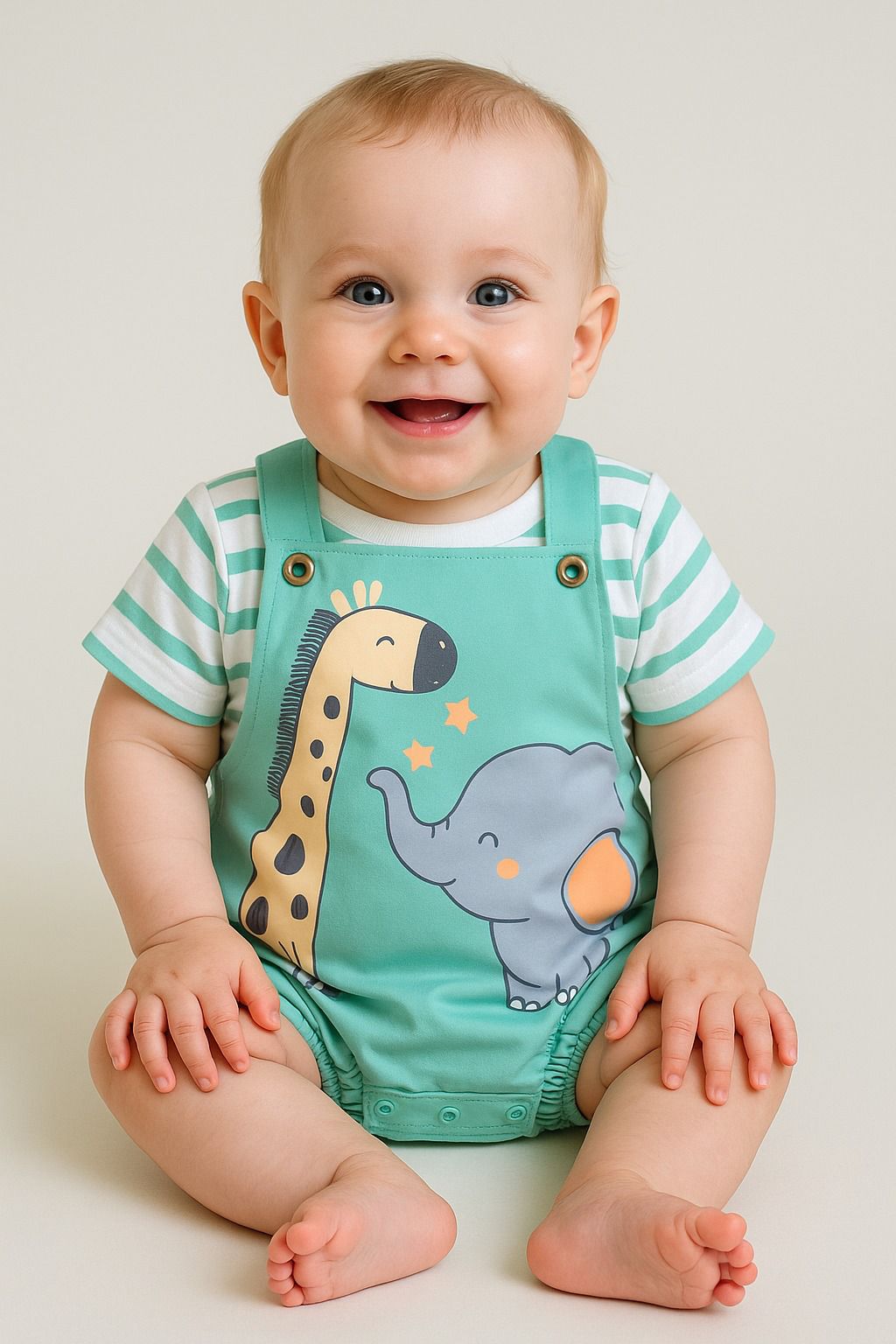 SET ENTERIZO JIRAFA Y ELEFANTE