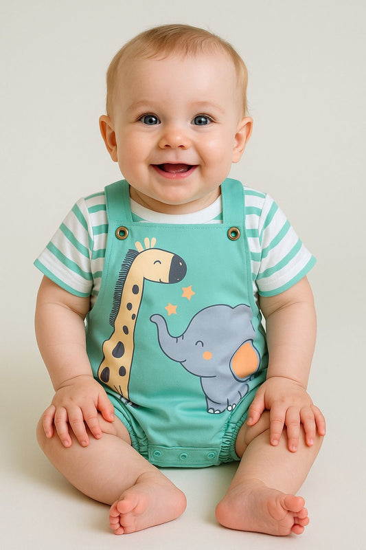 SET ENTERIZO JIRAFA Y ELEFANTE