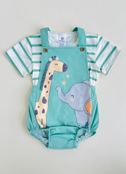 SET ENTERIZO JIRAFA Y ELEFANTE