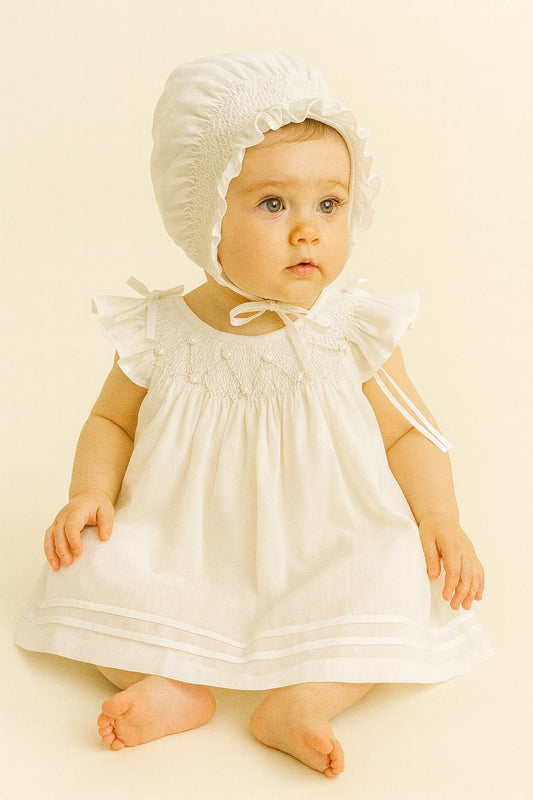 VESTIDO DE BAUTIZO CLÁSICO