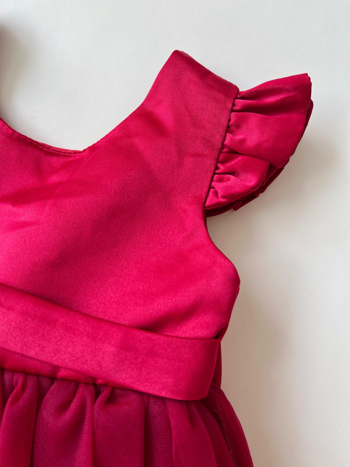 VESTIDO TUL CON PERLAS