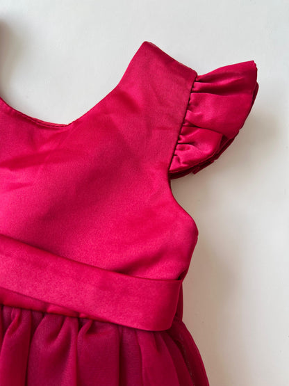 VESTIDO TUL CON PERLAS