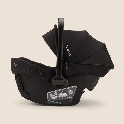 Silla para carro y porta bebé Nuna Pipa URBN – Caviar | Mara Baby Tienda