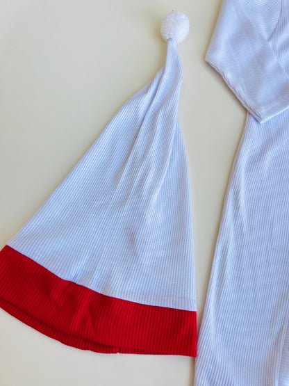 ENTERIZO NAVIDEÑO DE GATICO CON GORRO