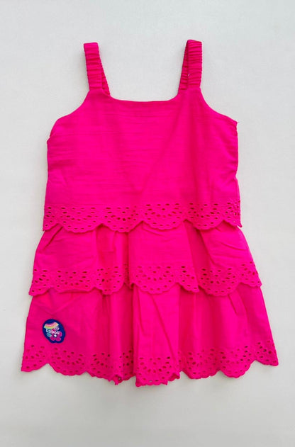 VESTIDO CAPAS OJALILLO EUROPEO BOBOLI