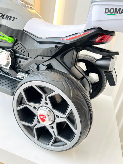 Moto eléctrica infantil Domany Verde