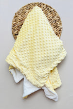 COBIJA BURBUJA DOBLE Y ACOLCHADA AMARILLO