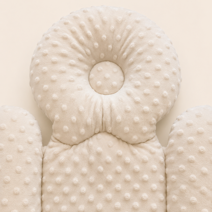 ALMOHADA DE COHE para Bebé – Soporte Ergonómico con Almohada Donut