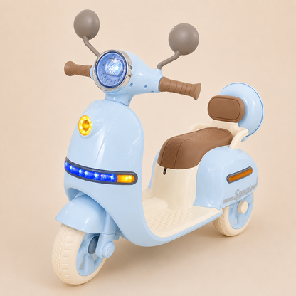 Moto Scooter Eléctrica para Niños YQ-668 - Azul