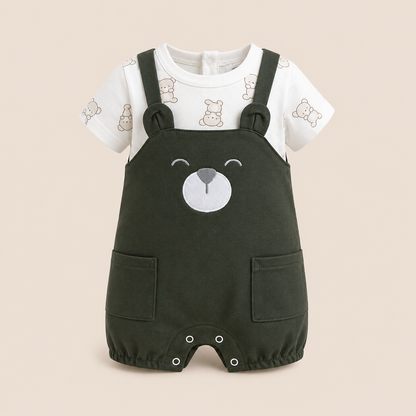 ⭕️ JARDINERA TEDDY BABY MARTIN@S VERDE