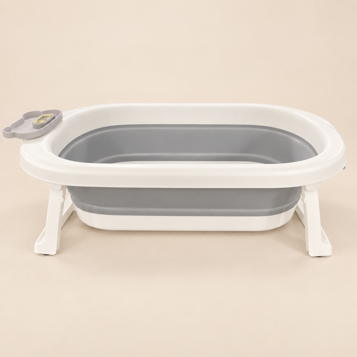 Bañera Plegable para Bebé con Termómetro Digital