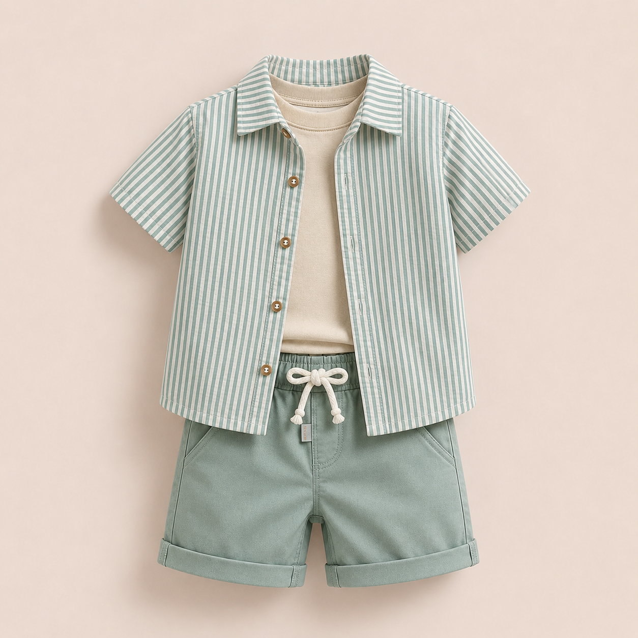 ⭕️ CONJUNTO 3 PIEZAS- JOY BABY - VERDE