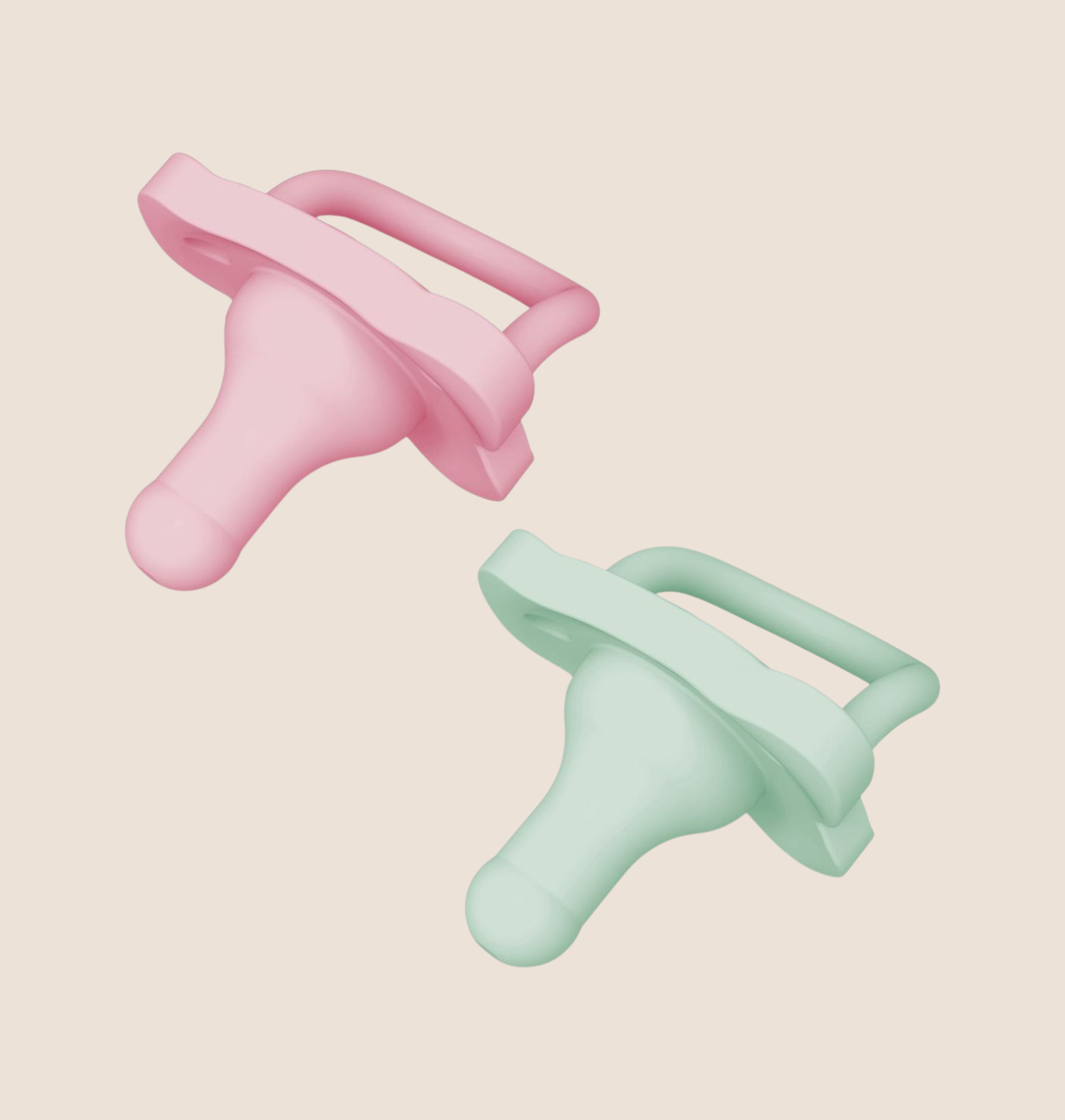 CHUPOS DR. BROWN’S HAPPYPACI - X2 - 100 % SILICONA SUAVE - 0 A 6 M