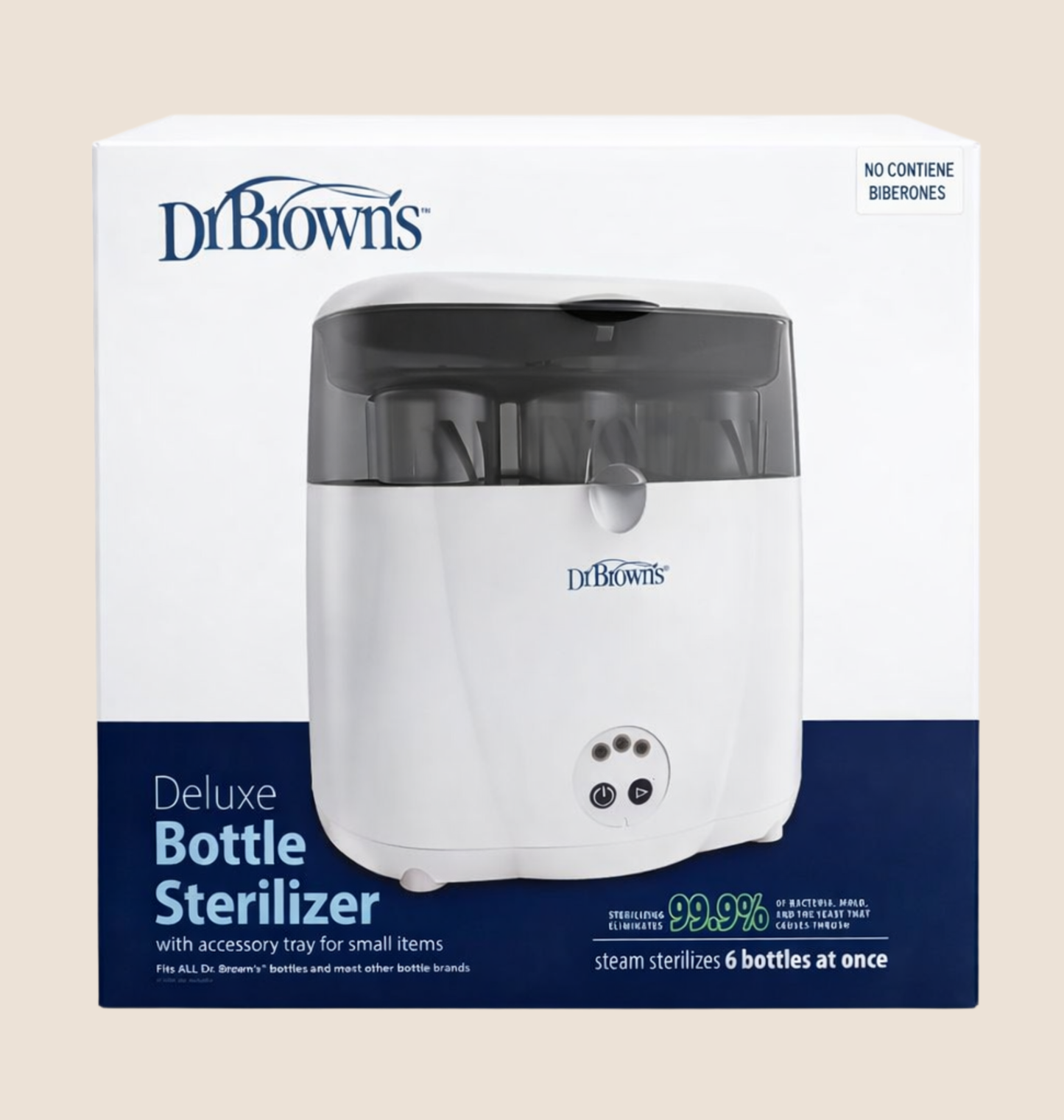 ESTERILIZADOR DE BIBERONES DR. BROWN’S - DELUXE