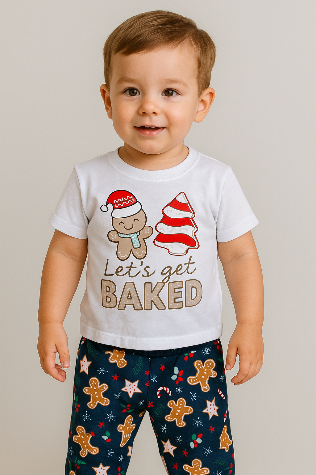 PIJAMA NAVIDEÑA DE ALGODÓN SALO DREAMS