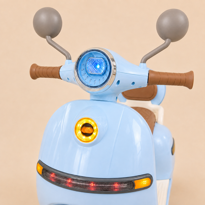 Moto Scooter Eléctrica para Niños YQ-668 - Azul