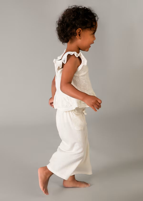 CONJUNTO PANTALON Y TOP CROCHET BEBE MAYORAL