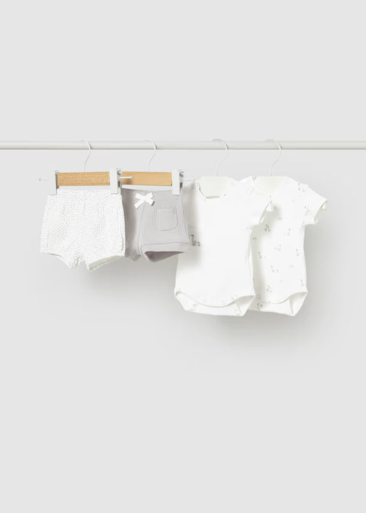 CONJUNTO EUROPEO RECIEN NACIDO 4 PIEZAS - MAYORAL