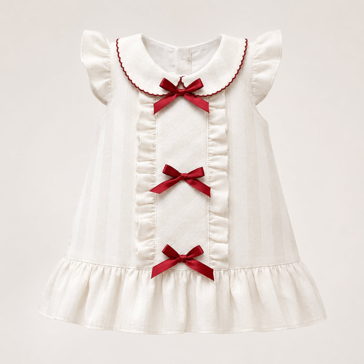VESTIDO TRES LAZOS BEBE FELIZ